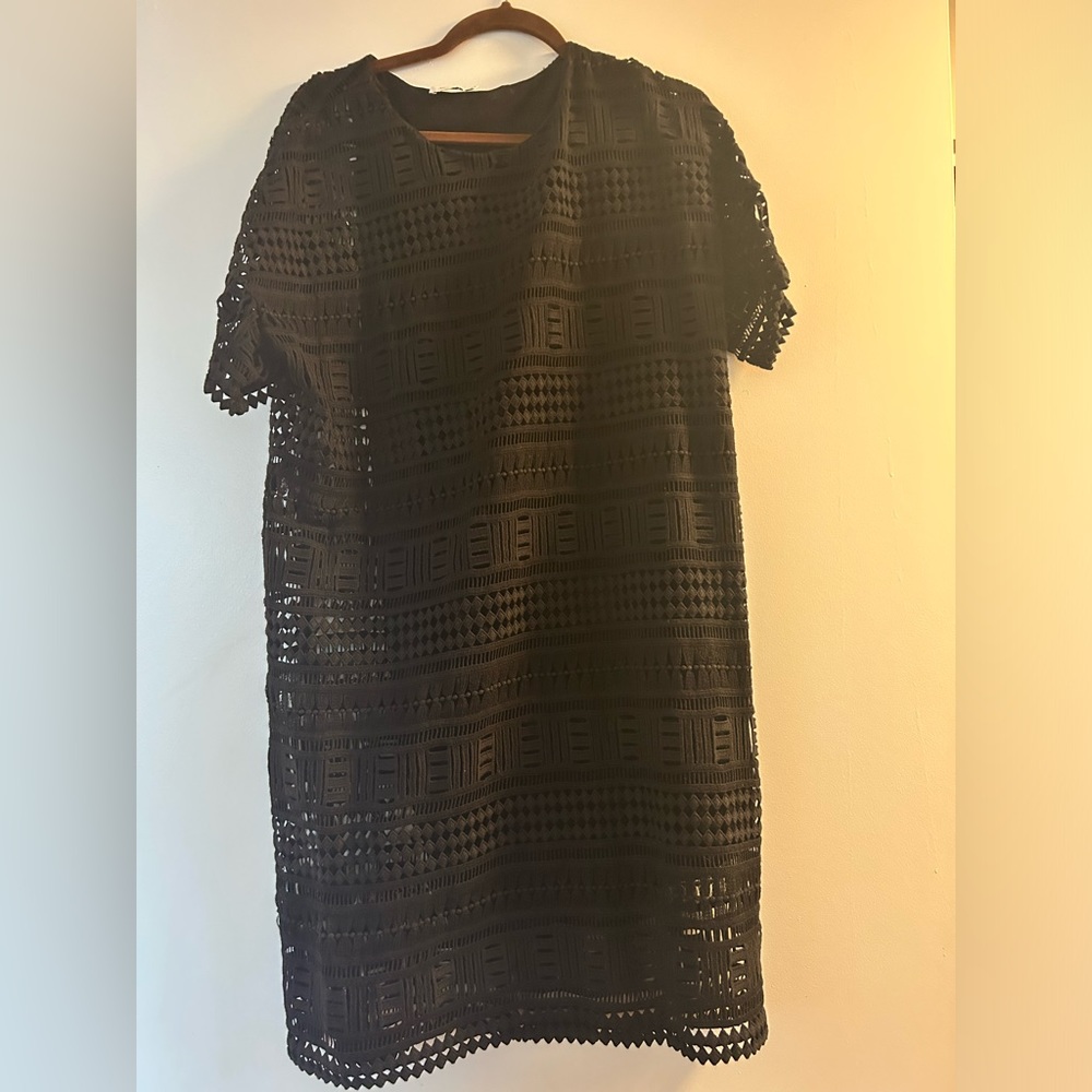 Vince black dress size 10